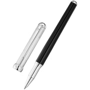 Waldmann Pens Chess Roller Ball Pen - Black/Silver