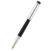 Waldmann Pens Grandeur 18ct Gold Nib Fountain Pen  - Black