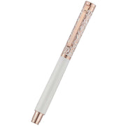 Waldmann Pens Xetra Vienna Lady Stainless Steel Nib Fountain Pen - White/Rose Gold